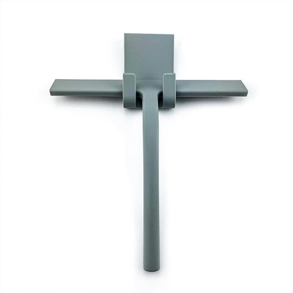 Quality Ergonomic T Shaped Silicone Shower Squeegee With Hook wholesale