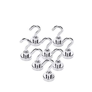 Cheap 25LB Neodymium Heavy Duty Super Strong Pull Force Magnetic Hooks for sale