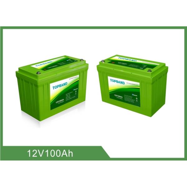 Lithium Iron Phosphate Deep Cycle Battery Pack Lifepo4 Zero Emission For Solar