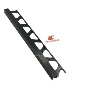 Anodized Open Decorative Aluminum Trim For Wall Corner PVDF Finish