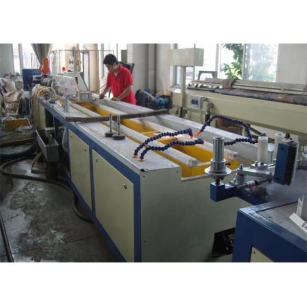 PP PE PS Plastic Profile Extrusion Line , Outdoor Profile Making Machine For