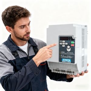 Cheap ZONCN T200 VFD Inverter Variable Frequency Drive with 18 Months Warranty 220v 380v 0.75kW to 55kW for sale