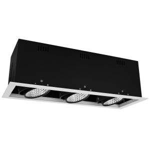 Dimmable Trim Square High CRI LED Downlight Warm White 3000K Out put 27V