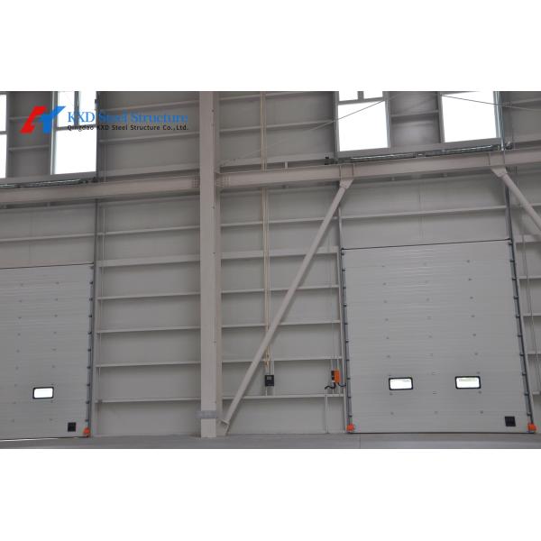 Glass Wool Insulated Steel Buildings Prefab Industrial Residential Steel Frame Construction