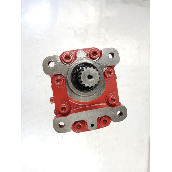 NABCO Series Hydraulic Gear Pump NABCO-15TLC-4(56+50-A1-12) Aluminum Alloy and irion Materials Hydraulic Oil Pump for Excavator