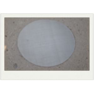 Round SS Sintered Wire Mesh Filter With Round Filter Disc 2-2300 Mesh / Inch