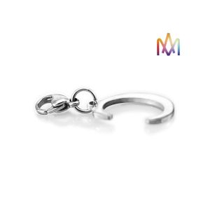 Lobster Clasp A-Z Alphabet Custom Shaped Keychains