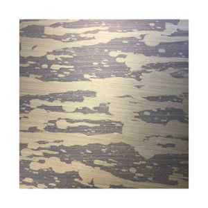 PVD Rustproof Patina Steel Panels , Inoxidable Patinated Brass Sheet