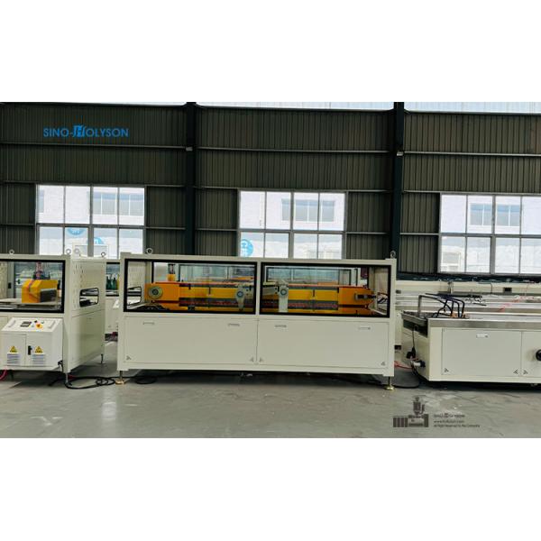 Sino Holyson HSJZ-65/132 WPC PVC Wall Panel Machine For High Output WPC Door Frame Manufacturing