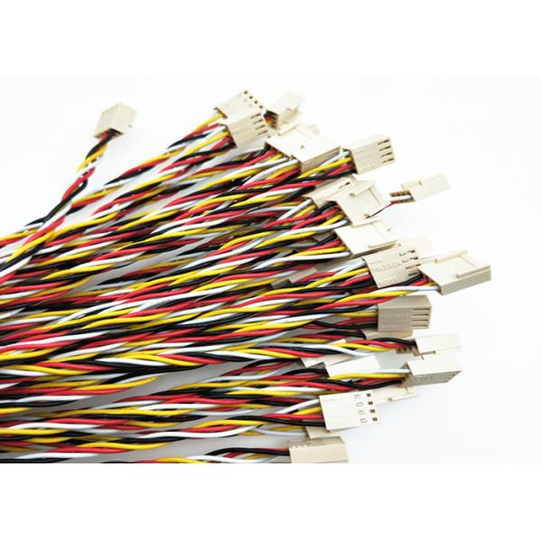 Twisted Electronic Wiring Harness Jst Ph2.0 4pin Female To Molex 22011042/5051-04 4 Pin Female