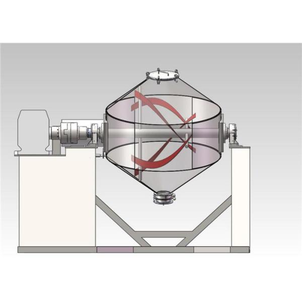 W Shape 100L-2000L Industrial Food Blender Machine Dry Powder Mixer