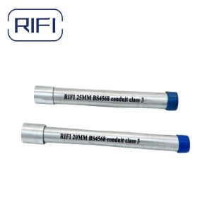 Class 4 GI Conduit Pipe Electrical Thickness 1.6mm For Wire Protect