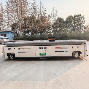 Heavy-Duty AGV Automatic Transport Cart 10 Tons Lifting Transfer Cart
