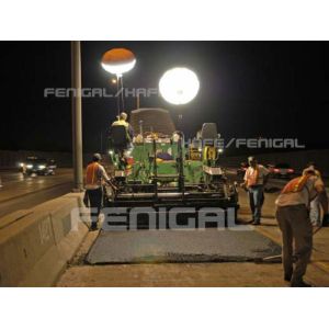 90cm 360 Degree Portable Construction Glare Free Moon Balloon Light Dot Highway