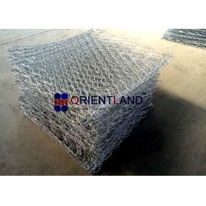 Durable Earth Retention Gabion Wire Baskets Soil Stabilization Gabion Box