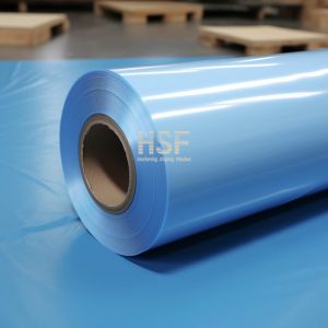 60 Micron Opaque Blue Coated PE Release Film Width Range Up To 2000mm