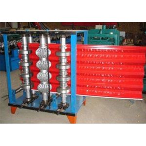 380V 60HZ Electric Iron Sheet Bending Machine With 1m / 1.2m Slit Width