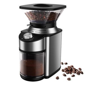 China 150g Custom Electric Portable Coffee Grinder Removable Upper Burr 19 Grind Selections on sale