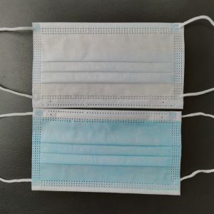 Light Weight Disposable Protective Mask With Alminium Strip Nose Bar Comfortable