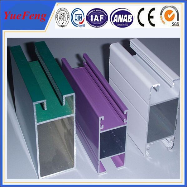 types of aluminium extrusion frame sliding glass/best price of aluminium sliding