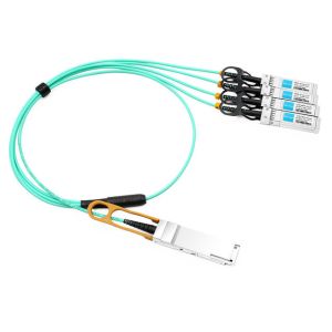 Extreme 10GB-4-F02-QSFP Compatible 2m (7ft) 40G QSFP+ to Four 10G SFP+ Active