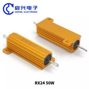 RX24 Gold Aluminum Housed Wirewound Power Resistor power resistor dynamic