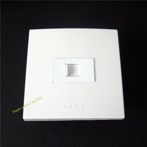 China Nice Design White RJ45 Socket Wall Panel Connector Factory Original Cheap Price on sale