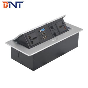 for office furniture table with vga connector desk pop up power outlet