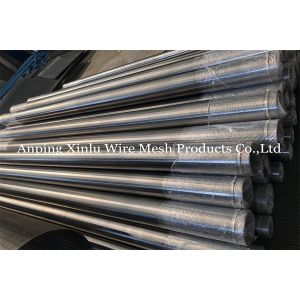 Cheap 8&quot; Johnson V Wire Continuous Slot Water Filter Pipe Oil Well Screen Tube for sale