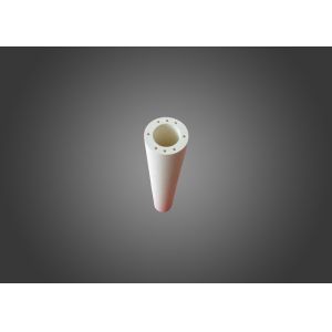 Custom Magnesium Oxide Ceramic Refractory Insulator / Tube 1400 ℃ Working Temp