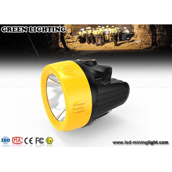Quality 7000 Lux IP67 Led Coal Mining Lights 3.7v 18650 Li - Ion Rechargeable Battery wholesale