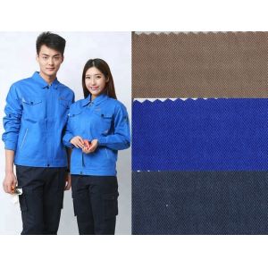 T/C 65/35 16x12 108x56 Twill Fabric Durable Techniques for Reactive Dyeing from