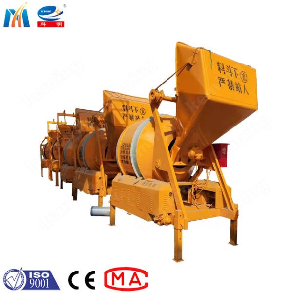 Quality Electrical Engine Concrete Drum Mixer With Self Loading Hopper wholesale
