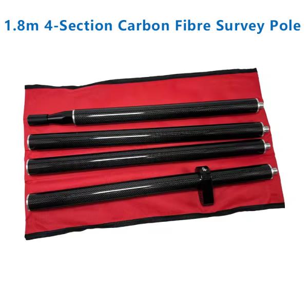 New 1.8M Survey Pole 1.8M Length GPS PRISM POLE Carbon Fibre Pole GPS GNSS