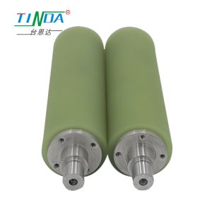Cheap High Efficiency Film Splitter Rubber Roller With Excellent Abrasion Resistance for sale