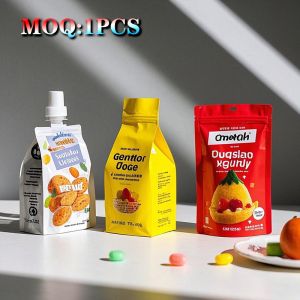 Eco-friendly Plastic Composites Spout Pouch For Customizable Sustainable