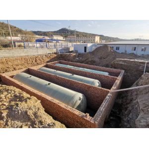 All Sizes Frp Underground Storage Tanks With Ordinary Pressure Low Maintence