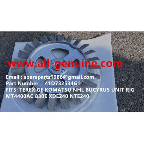 Quality 41D732534G1 FAN GE TEREX UNIT RIG BUCYRUS MT4400AC MT5500 MT3600 NTE240 NTE260 NHL DUMP TRUCK HAULER MINING wholesale