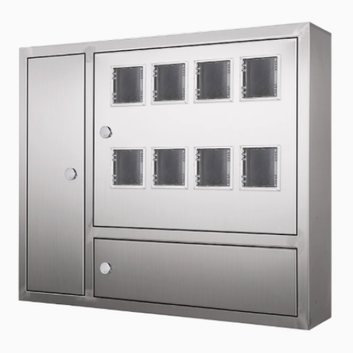 China Customizable Stainless Steel Electrical Meter Cabinet Centralized Instrument Box IP55 IP65 on sale