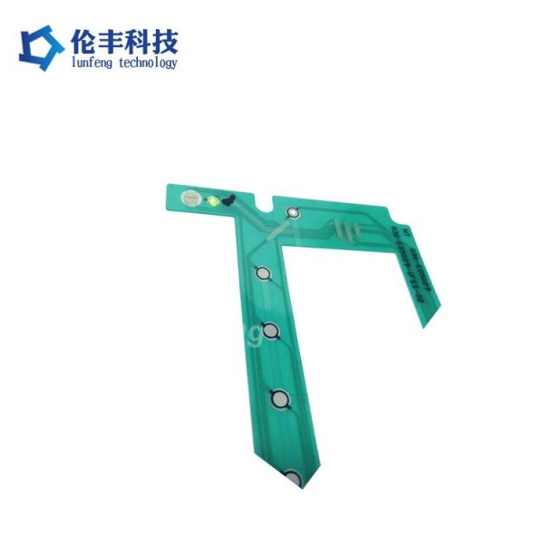 Adhesive Backing Flexible Membrane Switch Electrical Rating 50mA Max User