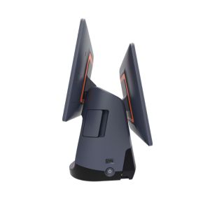 16G Memory POS Terminal With Priner 14 Inch 7 Inch Dual Screen Supermarket Use