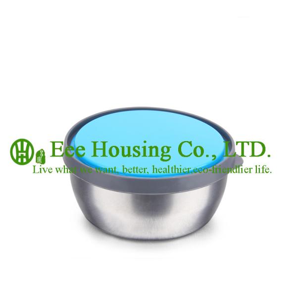 Stainless Steel+PP plastic cooking cookware kitchenware set,Fresh Keeping bowl,Lunch box,Storage box Kitchen