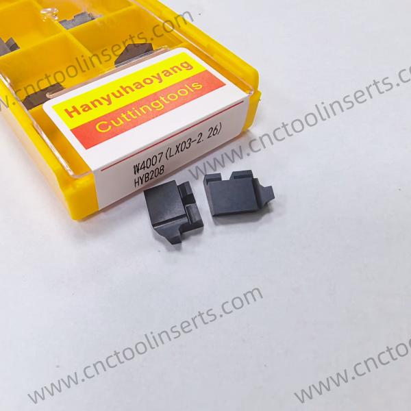 CNC Special Groove Milling Series, PVD Coating HYB208, Model W4007, suitable for