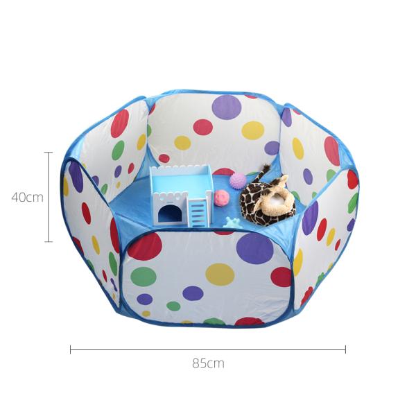 Exercise Yard Nylon Portable Foldable Pet Playpen Small Animal Cage Tent 40X85cm