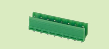 Quality RD  HT508V 5.08mm pitch 2P-16P terminal block green color pin type plug in terminal block wholesale