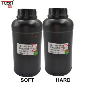 250ml 500ML UV Inkjet Ink LED UV Ink For Epson Flatbed Printhead R330 L800 L805
