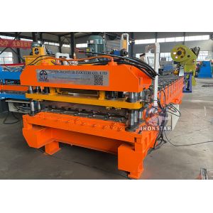 Металлочерепица Каскад станок | T21 C21 tile making machinery for Georgia Russia