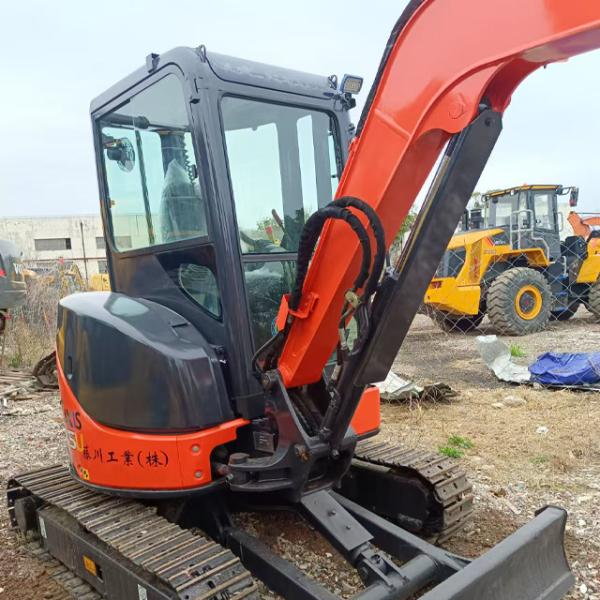 Reliable Hitachi ZX35 3.5Ton Used Excavator Durable and High Performance Hitachi Excavator Garden Small Equipment
