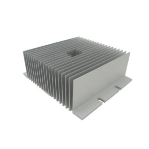 China Durable Anodized Aluminium Heat Sink Extrusion Profiles Punching / Drilling on sale