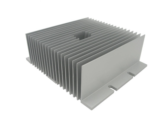 Quality Durable Anodized Aluminium Heat Sink Extrusion Profiles Punching / Drilling wholesale